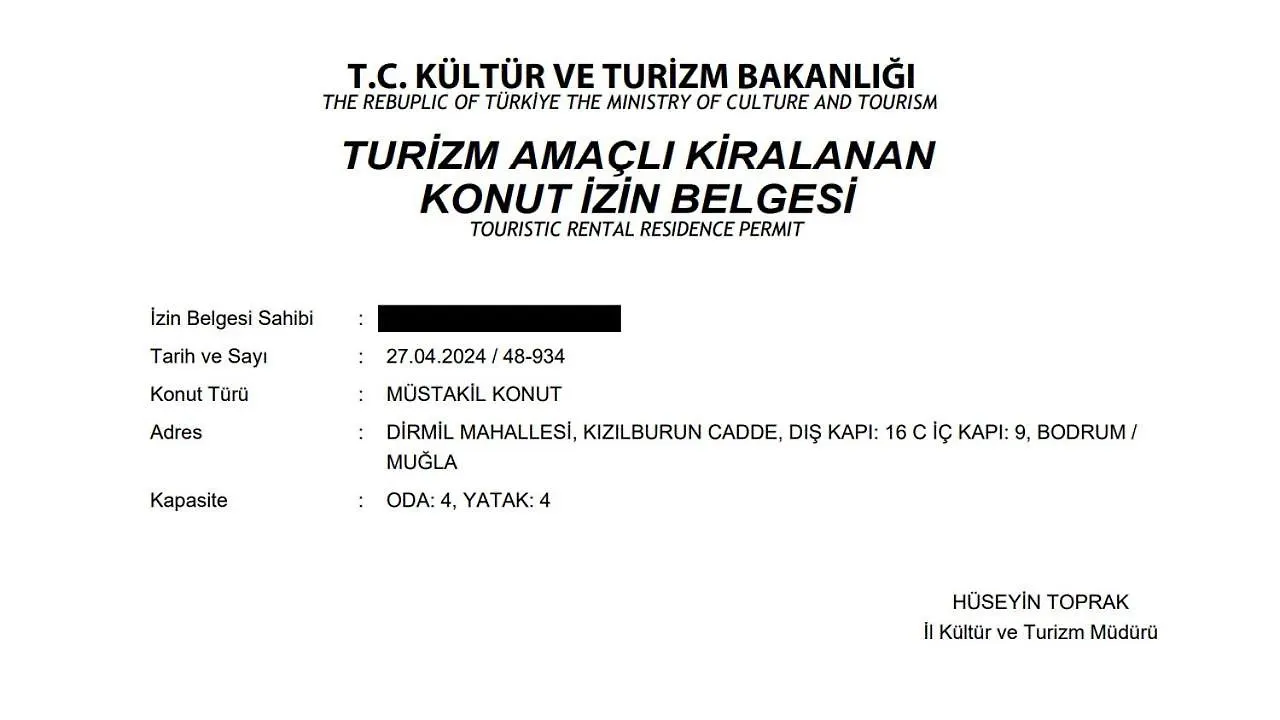 Villa Seba; Yalikavakta Oezel Havuzlu 4+1 Villa Bodrum 0*,